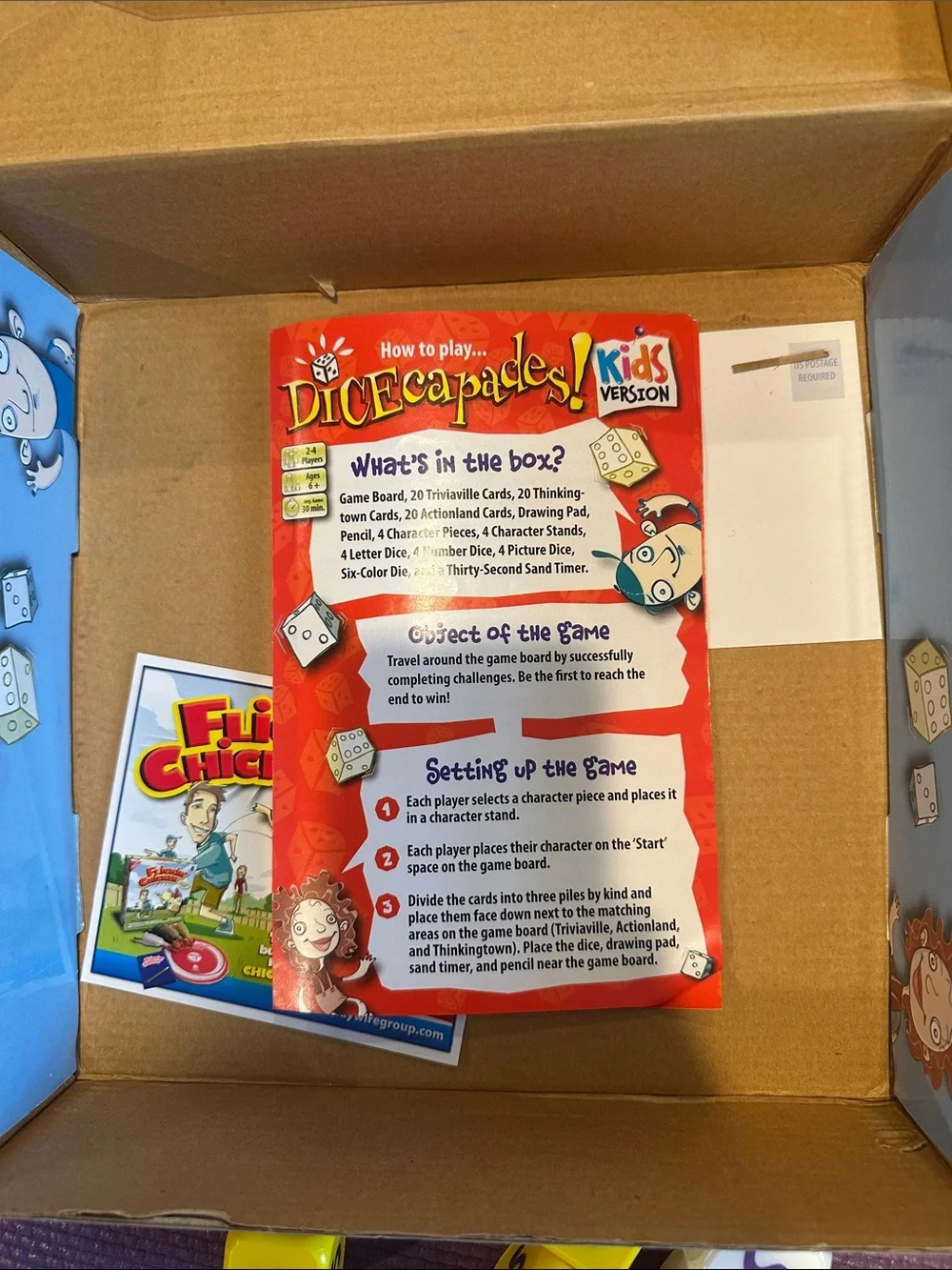 Kids Version Board Game - Red